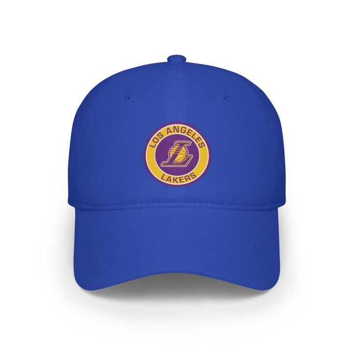 Lakers Low Profile Baseball Cap, Sports Cap, Team Hat, Fan Gear - Royal - One size - Lakers Low Profile Baseball Cap, Sports Cap, Team Hat, Fan Gear - Tatoo Tee