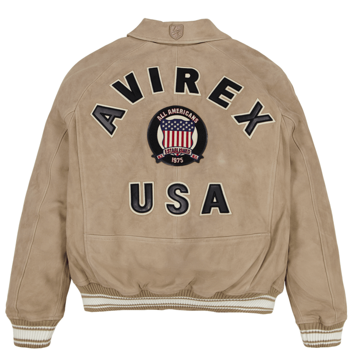 LIMITED EDITION SUEDE ICON JACKET - MINK - XS - LIMITED EDITION SUEDE ICON JACKET - Tatoo Tee