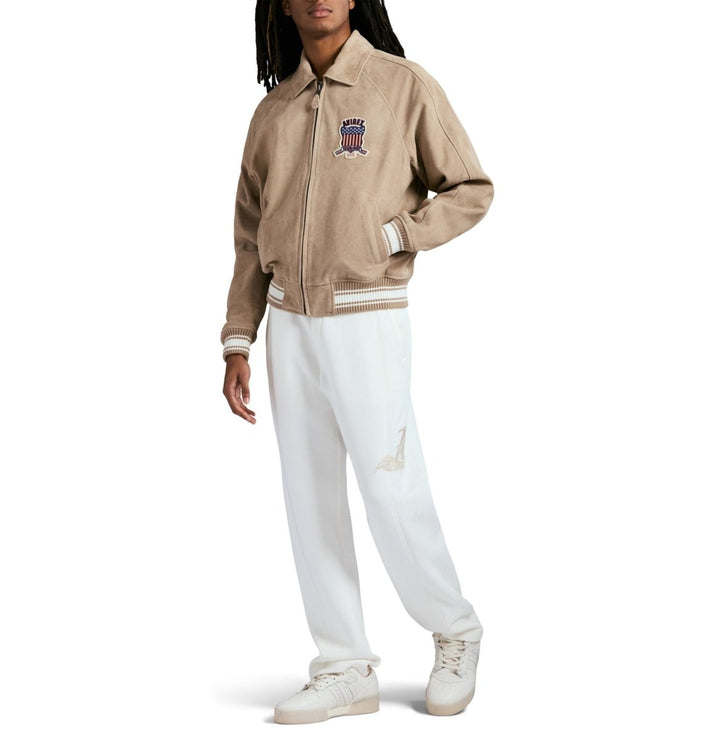 LIMITED EDITION SUEDE ICON JACKET - MINK - XS - LIMITED EDITION SUEDE ICON JACKET - Tatoo Tee