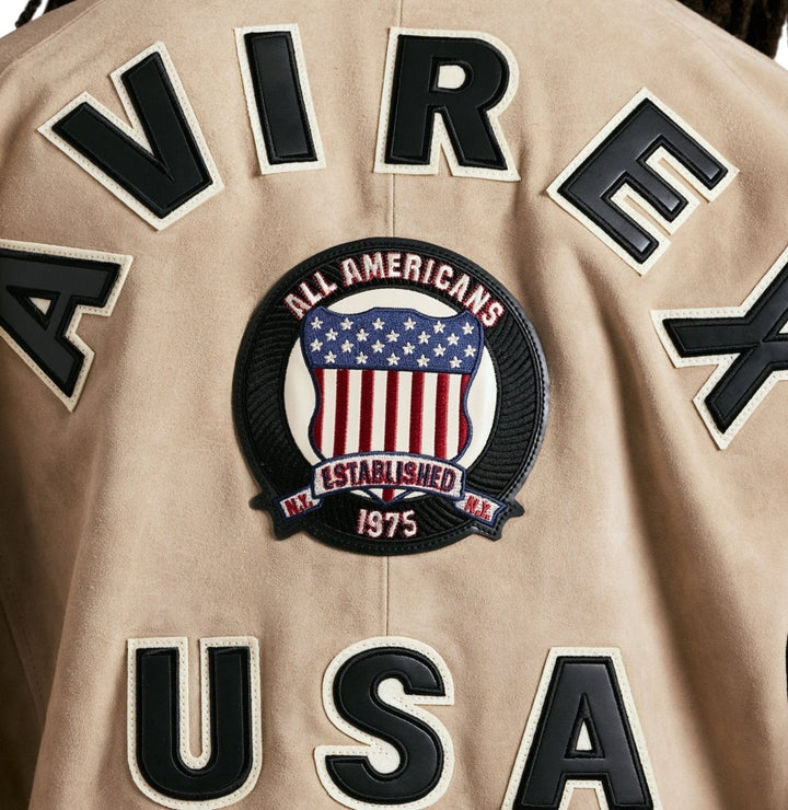 LIMITED EDITION SUEDE ICON JACKET - MINK - XS - LIMITED EDITION SUEDE ICON JACKET - Tatoo Tee