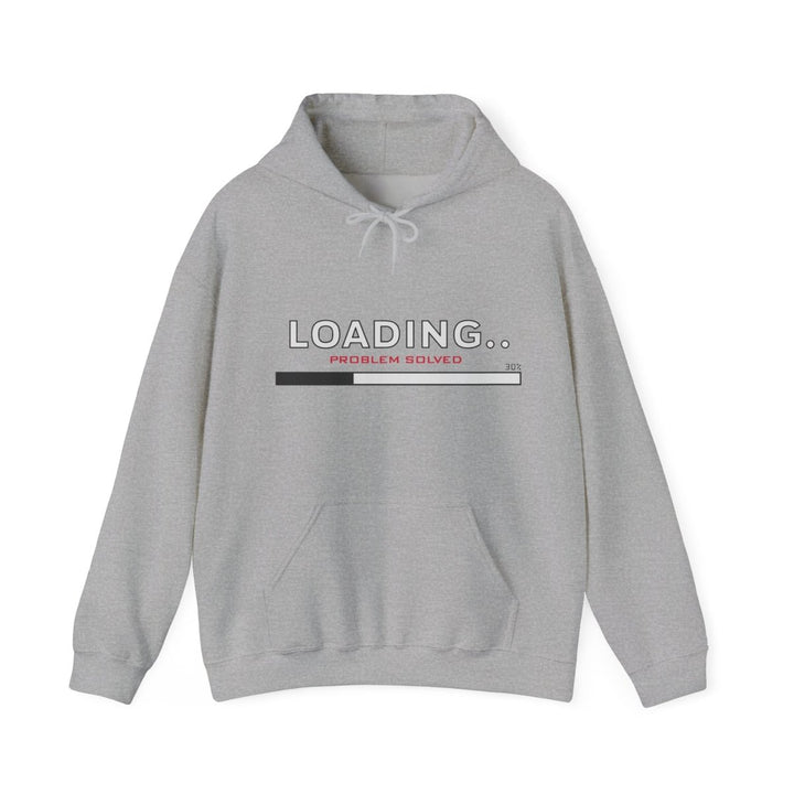 Loading Problem Solved Unisex Hooded Sweatshirt - Fun Graphic Sweatshirt for Everyday Comfort - Military Green - S - Loading Problem Solved Unisex Hooded Sweatshirt - Fun Graphic Sweatshirt for Everyday Comfort - Tatoo Tee