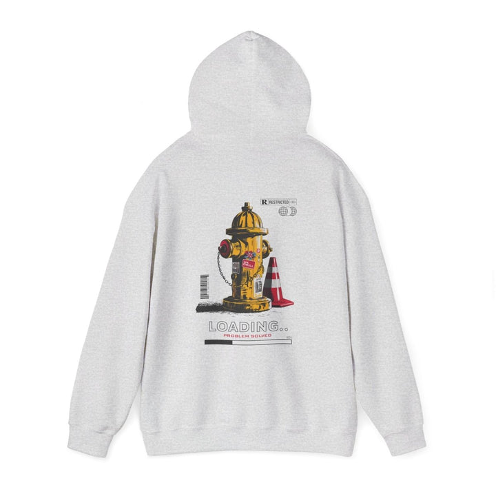 Loading Problem Solved Unisex Hooded Sweatshirt - Fun Graphic Sweatshirt for Everyday Comfort - Military Green - S - Loading Problem Solved Unisex Hooded Sweatshirt - Fun Graphic Sweatshirt for Everyday Comfort - Tatoo Tee