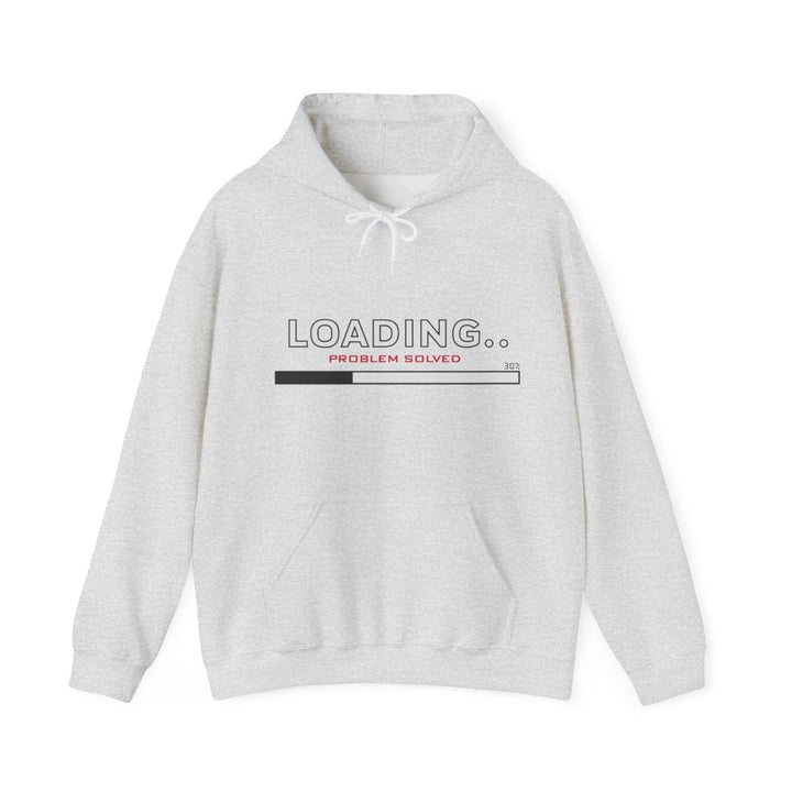 Loading Problem Solved Unisex Hooded Sweatshirt - Fun Graphic Sweatshirt for Everyday Comfort - Military Green - S - Loading Problem Solved Unisex Hooded Sweatshirt - Fun Graphic Sweatshirt for Everyday Comfort - Tatoo Tee
