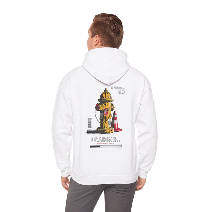 Loading Problem Solved Unisex Hooded Sweatshirt - Fun Graphic Sweatshirt for Everyday Comfort - Military Green - S - Loading Problem Solved Unisex Hooded Sweatshirt - Fun Graphic Sweatshirt for Everyday Comfort - Tatoo Tee