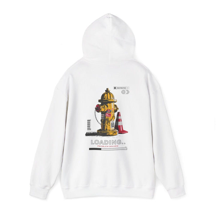 Loading Problem Solved Unisex Hooded Sweatshirt - Fun Graphic Sweatshirt for Everyday Comfort - Military Green - S - Loading Problem Solved Unisex Hooded Sweatshirt - Fun Graphic Sweatshirt for Everyday Comfort - Tatoo Tee