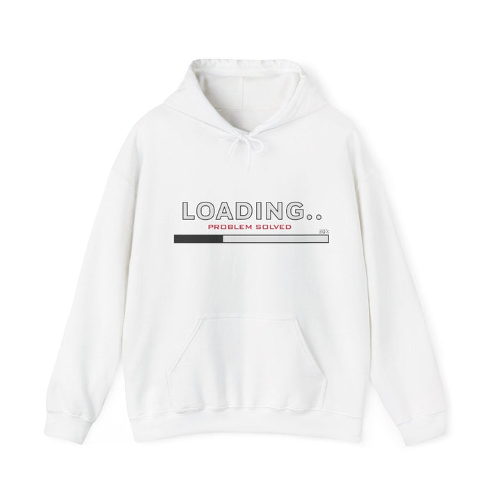Loading Problem Solved Unisex Hooded Sweatshirt - Fun Graphic Sweatshirt for Everyday Comfort - Military Green - S - Loading Problem Solved Unisex Hooded Sweatshirt - Fun Graphic Sweatshirt for Everyday Comfort - Tatoo Tee