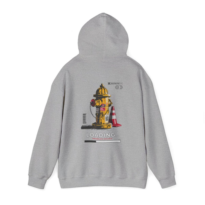 Loading Problem Solved Unisex Hooded Sweatshirt - Fun Graphic Sweatshirt for Everyday Comfort - Military Green - S - Loading Problem Solved Unisex Hooded Sweatshirt - Fun Graphic Sweatshirt for Everyday Comfort - Tatoo Tee
