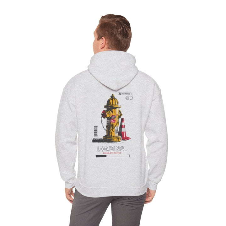 Loading Problem Solved Unisex Hooded Sweatshirt - Fun Graphic Sweatshirt for Everyday Comfort - Military Green - S - Loading Problem Solved Unisex Hooded Sweatshirt - Fun Graphic Sweatshirt for Everyday Comfort - Tatoo Tee
