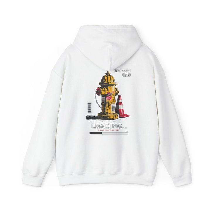 Loading Problem Solved Unisex Hooded Sweatshirt - Fun Graphic Sweatshirt for Everyday Comfort - Military Green - S - Loading Problem Solved Unisex Hooded Sweatshirt - Fun Graphic Sweatshirt for Everyday Comfort - Tatoo Tee