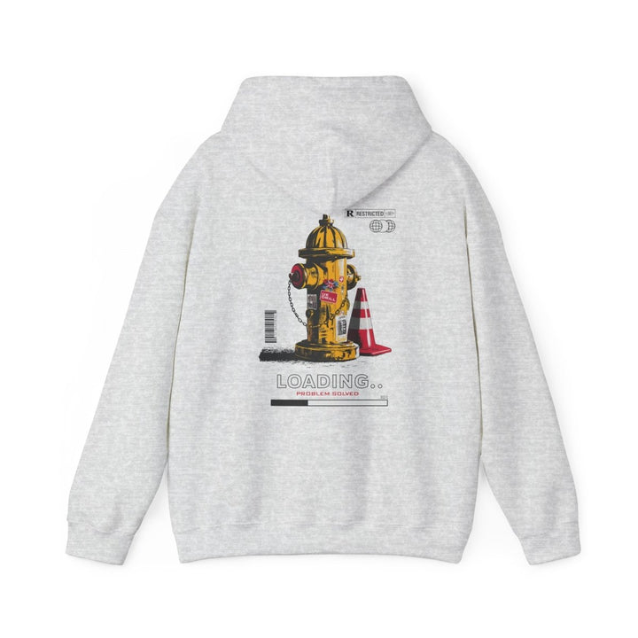 Loading Problem Solved Unisex Hooded Sweatshirt - Fun Graphic Sweatshirt for Everyday Comfort - Military Green - S - Loading Problem Solved Unisex Hooded Sweatshirt - Fun Graphic Sweatshirt for Everyday Comfort - Tatoo Tee