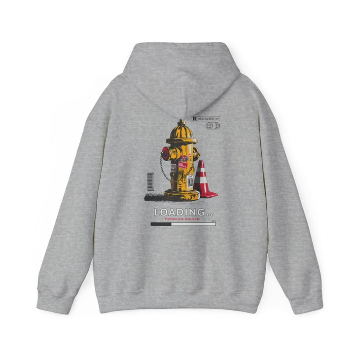 Loading Problem Solved Unisex Hooded Sweatshirt - Fun Graphic Sweatshirt for Everyday Comfort - Military Green - S - Loading Problem Solved Unisex Hooded Sweatshirt - Fun Graphic Sweatshirt for Everyday Comfort - Tatoo Tee