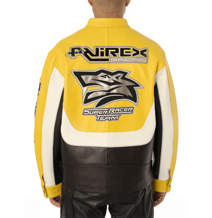 LONE WOLF RACER JACKET - GOLD - XS - LONE WOLF RACER JACKET - Tatoo Tee