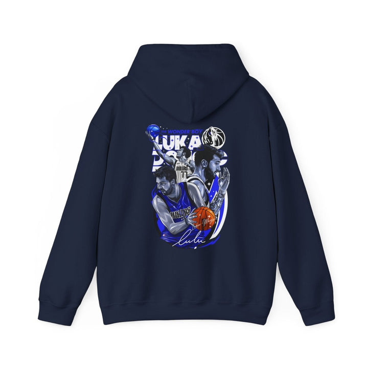 Luka Doncic Unisex Hooded Sweatshirt - NBA Star Apparel - Purple - S - Luka Doncic Unisex Hooded Sweatshirt - NBA Star Apparel - Tatoo Tee