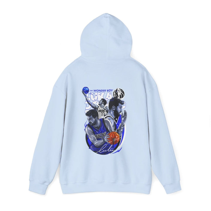 Luka Doncic Unisex Hooded Sweatshirt - NBA Star Apparel - Purple - S - Luka Doncic Unisex Hooded Sweatshirt - NBA Star Apparel - Tatoo Tee