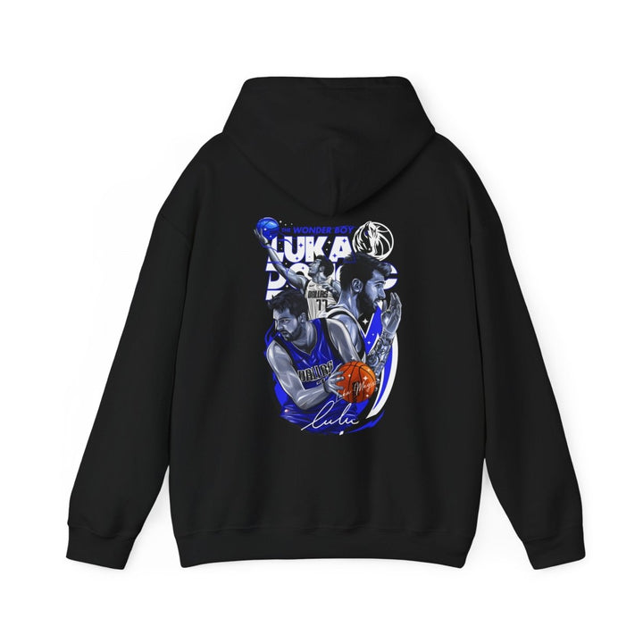Luka Doncic Unisex Hooded Sweatshirt - NBA Star Apparel - Purple - S - Luka Doncic Unisex Hooded Sweatshirt - NBA Star Apparel - Tatoo Tee
