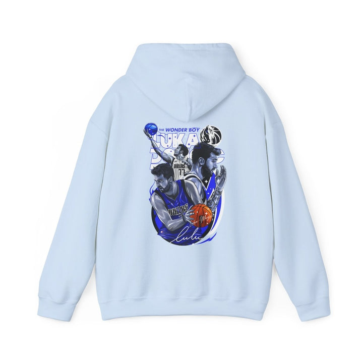 Luka Doncic Unisex Hooded Sweatshirt - NBA Star Apparel - Purple - S - Luka Doncic Unisex Hooded Sweatshirt - NBA Star Apparel - Tatoo Tee