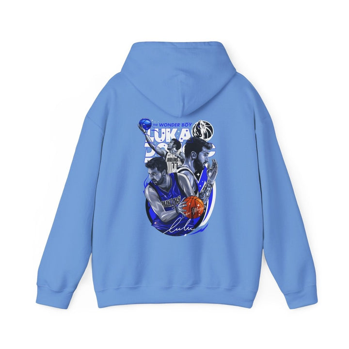 Luka Doncic Unisex Hooded Sweatshirt - NBA Star Apparel - Purple - S - Luka Doncic Unisex Hooded Sweatshirt - NBA Star Apparel - Tatoo Tee