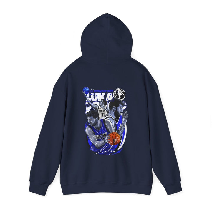 Luka Doncic Unisex Hooded Sweatshirt - NBA Star Apparel - Purple - S - Luka Doncic Unisex Hooded Sweatshirt - NBA Star Apparel - Tatoo Tee