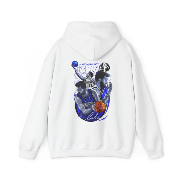 Luka Doncic Unisex Hooded Sweatshirt - NBA Star Apparel - Purple - S - Luka Doncic Unisex Hooded Sweatshirt - NBA Star Apparel - Tatoo Tee
