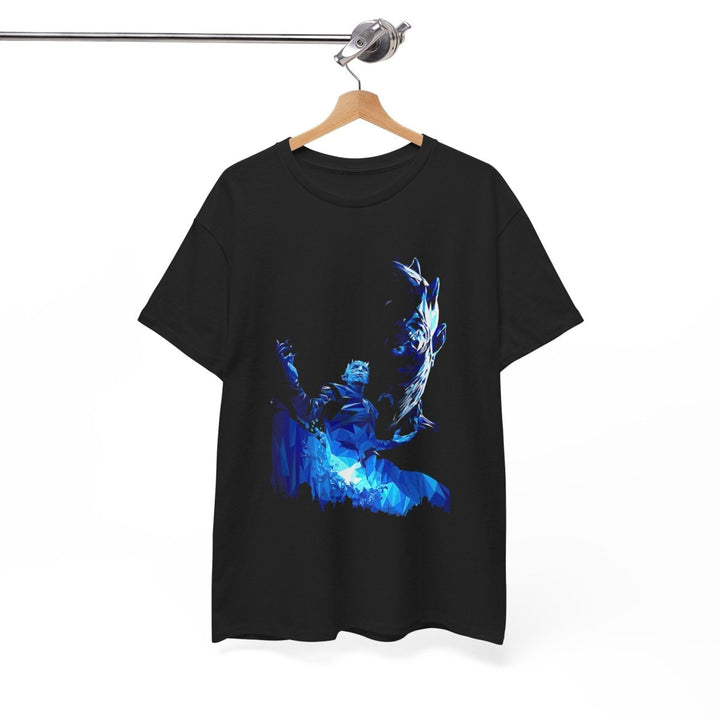Magical Fantasy Unisex Heavy Cotton Tee - Vibrant Graphic Design - Black - S - Magical Fantasy Unisex Heavy Cotton Tee - Vibrant Graphic Design - Tatoo Tee