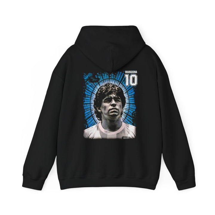Maradona 10 Unisex Heavy Blend™ Hoodie - Tribute Sweatshirt for Soccer Fans - Black - S - Maradona 10 Unisex Heavy Blend™ Hoodie - Tribute Sweatshirt for Soccer Fans - Tatoo Tee