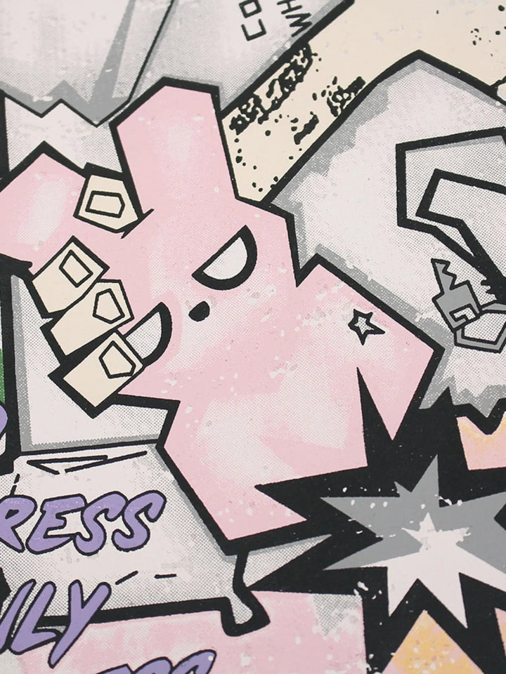 Men's Anime Graphic Oversized T-Shirt - White - M - e40b45ae9f164cea856a574026ff53c9 - Max - Origin - Tatoo Tee