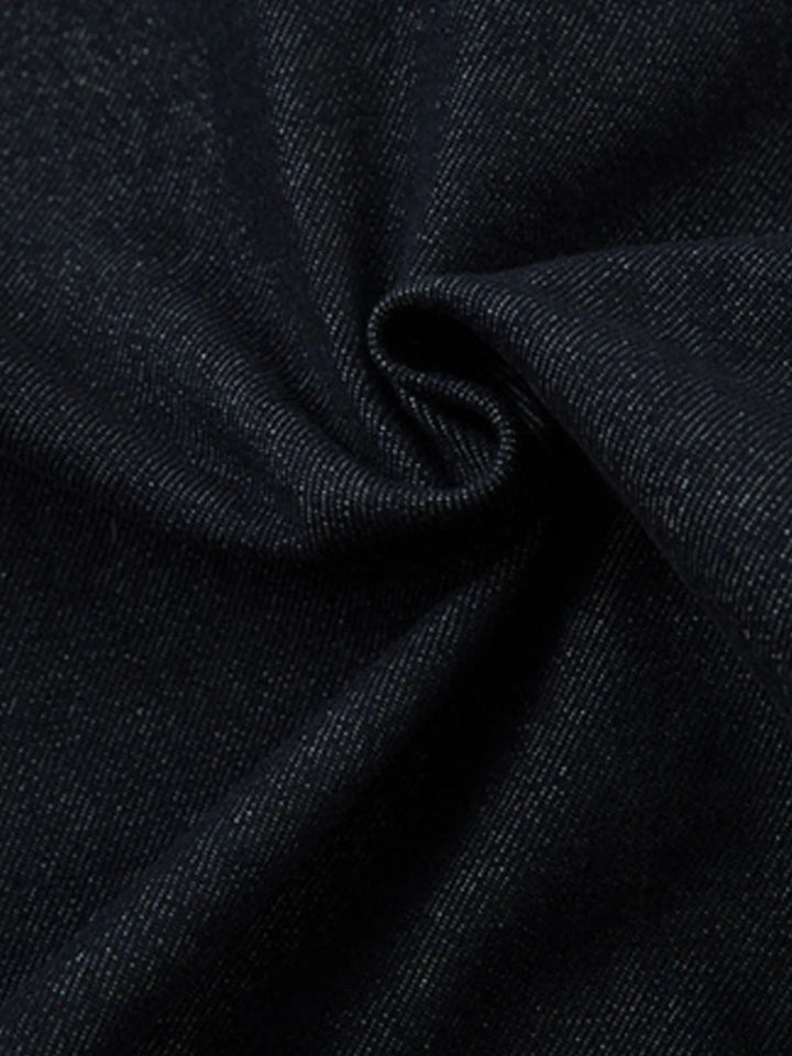 Men's Contrast Stitching Button Up Denim Jacket - Sapphire Blue - M - 41ee423f - 317a - 4159 - af44 - e4b63774e3ff - Max - Origin - Tatoo Tee