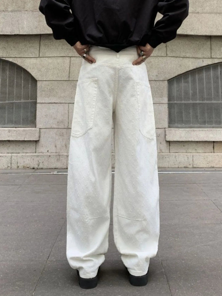 Men's Full Size Relaxed Fit Wide Leg Jeans Plus Size - Milk White - S - 34a019cf - b367 - 4566 - 868b - 4587aff5409f - Max - Origin - Tatoo Tee