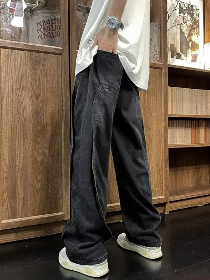 Men's Full Size Wide Leg Jeans Plus Size - Black - S - e74ef39db88f464db42b400a97015bc2 - Max - Origin - Tatoo Tee