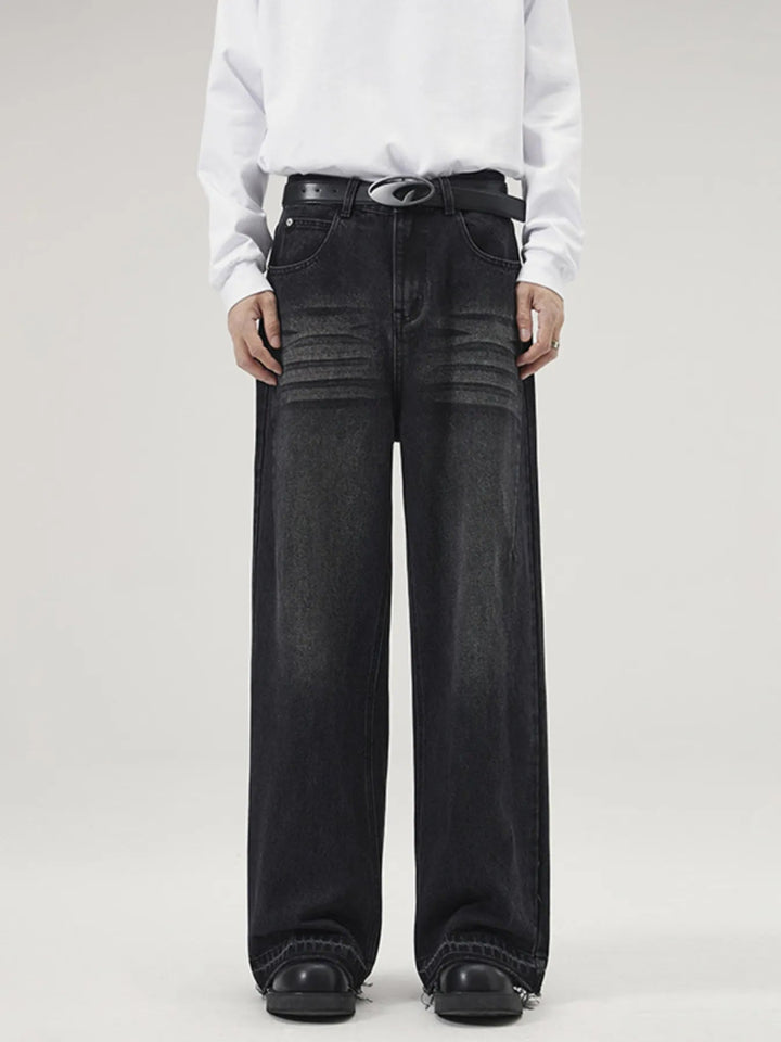 Men's Full Size Wide Leg Jeans Plus Size - Black - S - 333fa1769f7e433c85d14e033427f1a1 - Max - Origin - Tatoo Tee