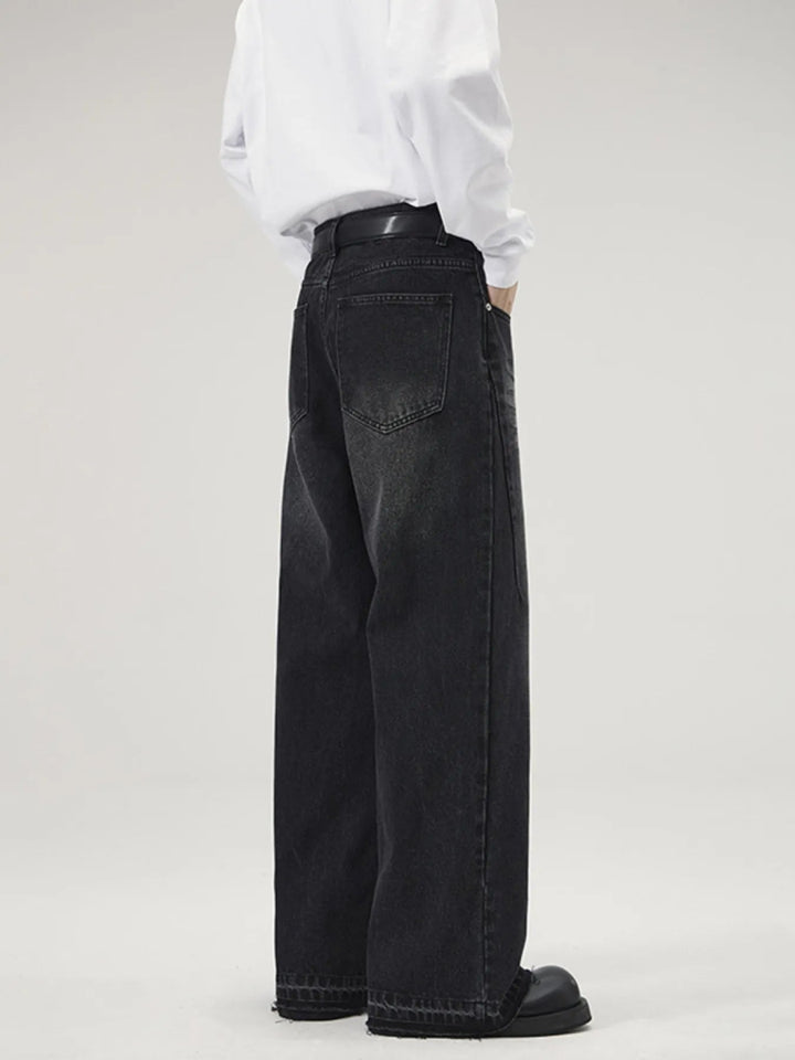 Men's Full Size Wide Leg Jeans Plus Size - Black - S - 9f5fe6779aaf46b3adc1cf81eeb81ce2 - Max - Origin - Tatoo Tee