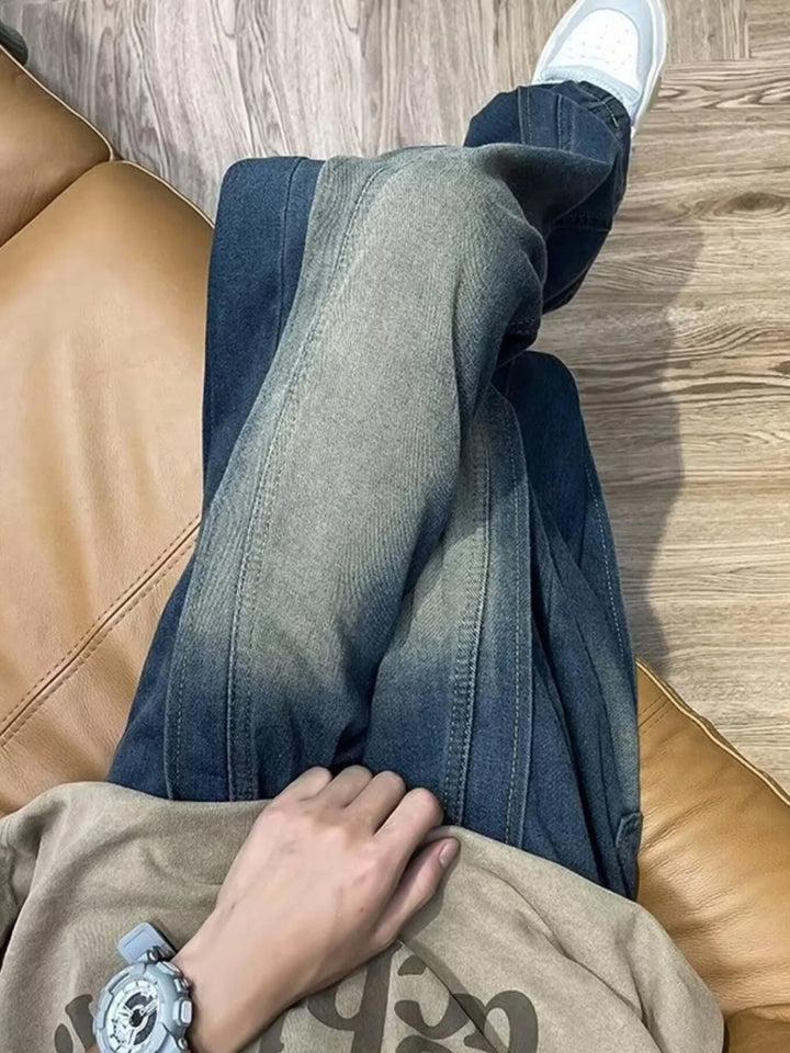 Men's Full Size Wide Leg Jeans Plus Size - Blue - S - d2f20d72b2754e8c8e8b65c89ddcfcc6 - Max - Origin - Tatoo Tee