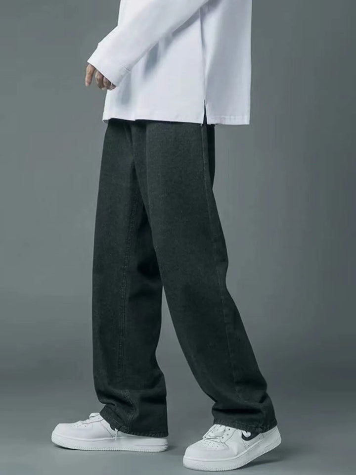 Men's Full Size Wide Leg Wash Relaxed Fit Jeans Plus Size - White - S - d99f5c48b0f5411195f003340a4f4b15 - Max - Origin - Tatoo Tee