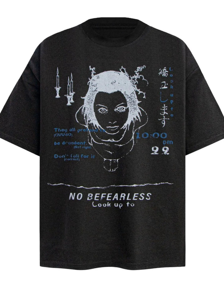 Men's Graphic Short Sleeve Oversized T-Shirt - Black - S - ad278173 - 43e3 - 42fd - 9a33 - 71128092aa18 - Max - Origin - Tatoo Tee