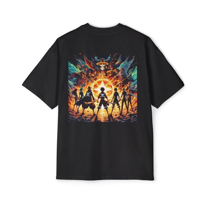 Men's Heavy Oversized Graphic Tee, Relaxed Fit for Casual Wear - S - Black - Men's Heavy Oversized Graphic Tee, Relaxed Fit for Casual Wear - Tatoo Tee