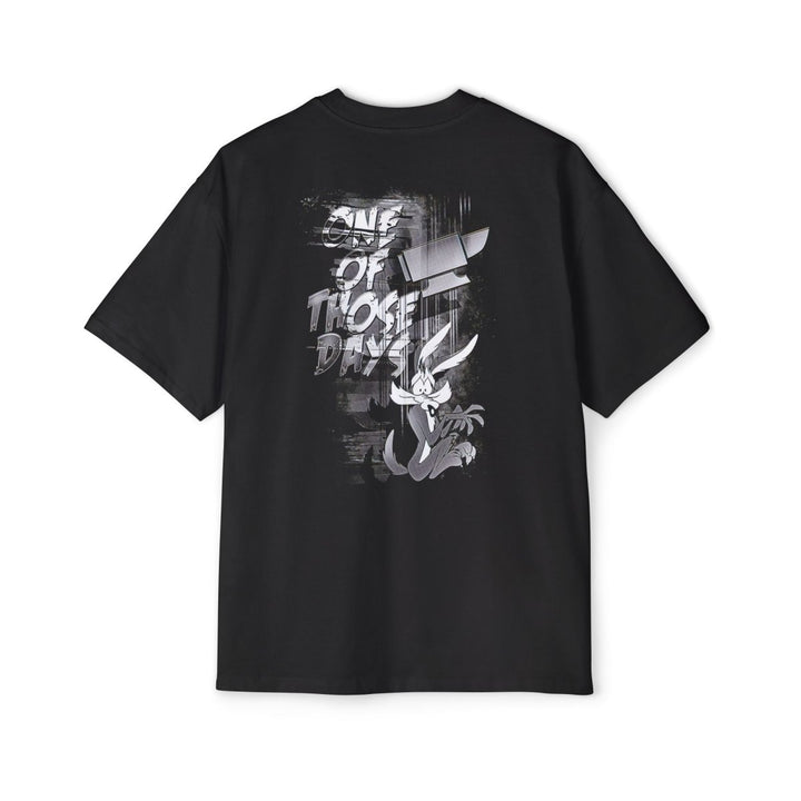Men's Heavy Oversized Tee - One of Those Days Graphic Tee - S - Navy - Men's Heavy Oversized Tee - One of Those Days Graphic Tee - Tatoo Tee