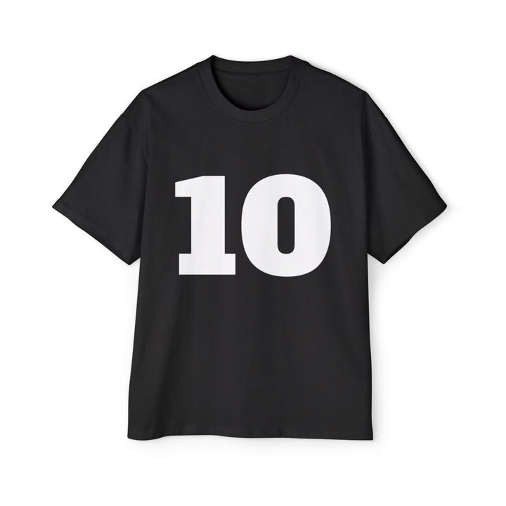 Men's Heavy Oversized Tee - Retro Diego Maradona Graphic Shirt - S - Black - Men's Heavy Oversized Tee - Retro Diego Maradona Graphic Shirt - Tatoo Tee