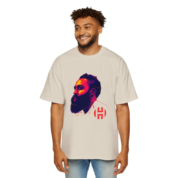 Men's Heavy Oversized Tee - Vibrant Athlete Graphic Tee for Sports Enthusiasts - S - Midnight Blue - Men's Heavy Oversized Tee - Vibrant Athlete Graphic Tee for Sports Enthusiasts - Tatoo Tee