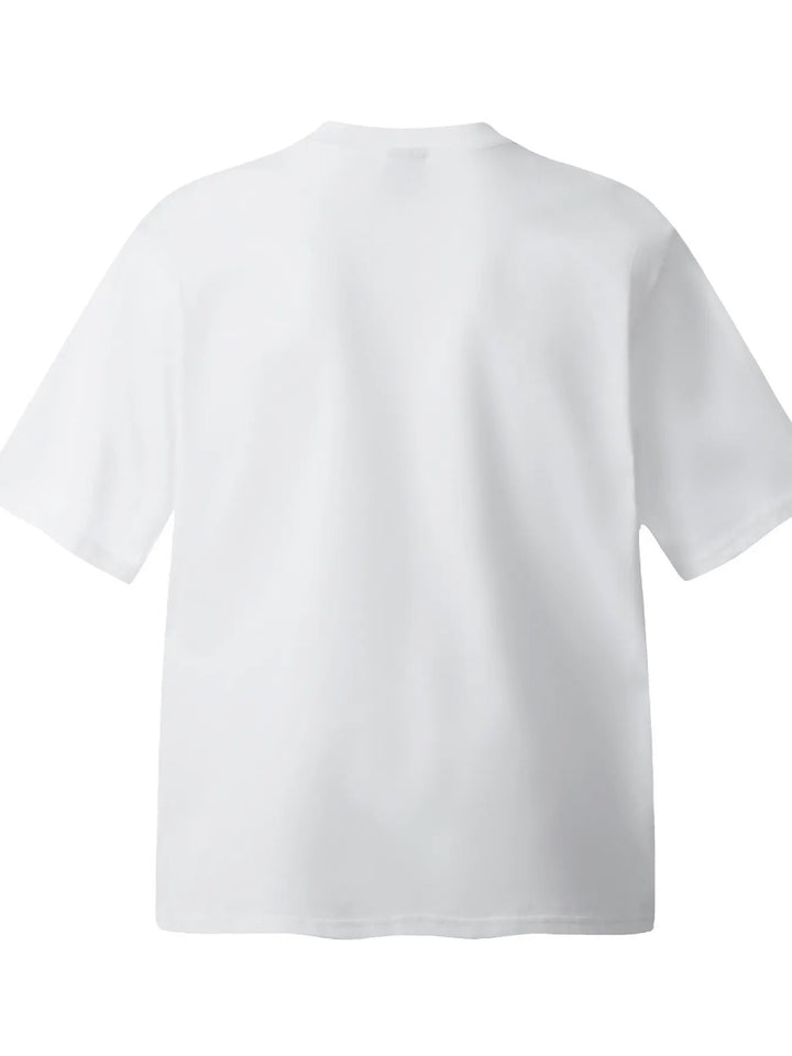 Men's Horse Graphic Oversized T-Shirt - White - M - 5bf8432f46fc4f0980276800e8d43567 - Max - Origin - Tatoo Tee