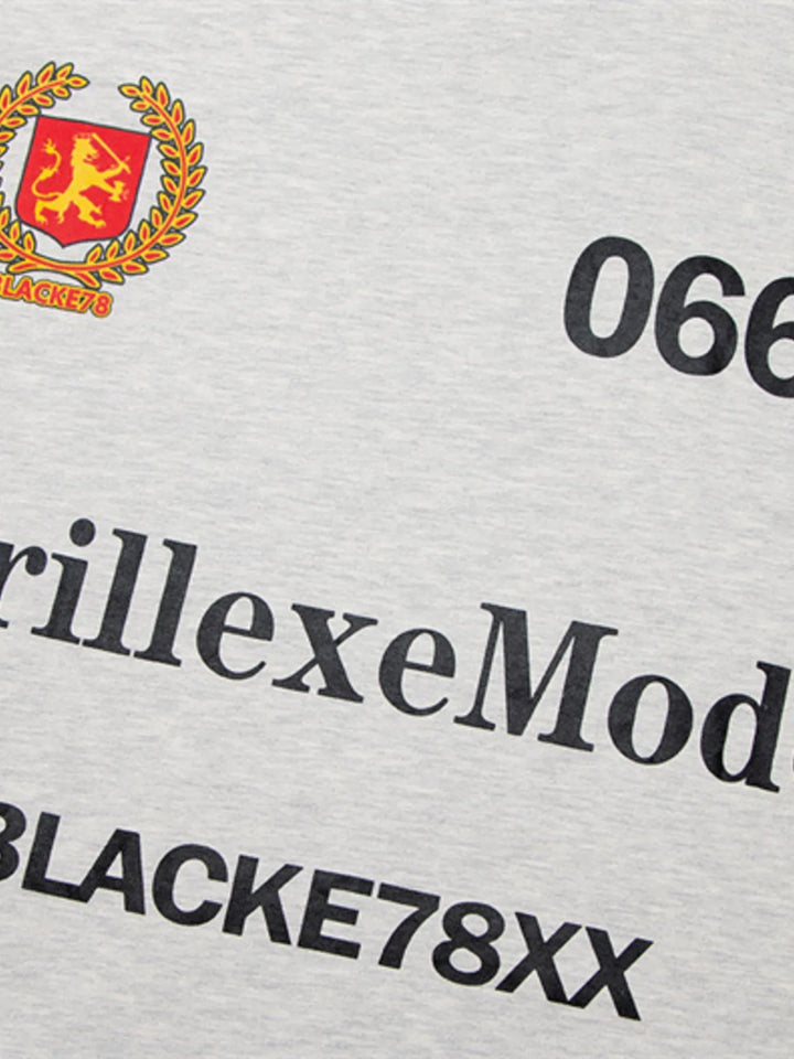 Men's Letter Oversized Long Sleeve T-Shirt - Light Gray - M - 65c27c55ac53465f86a832c27b91a3aa - Max - Origin - Tatoo Tee