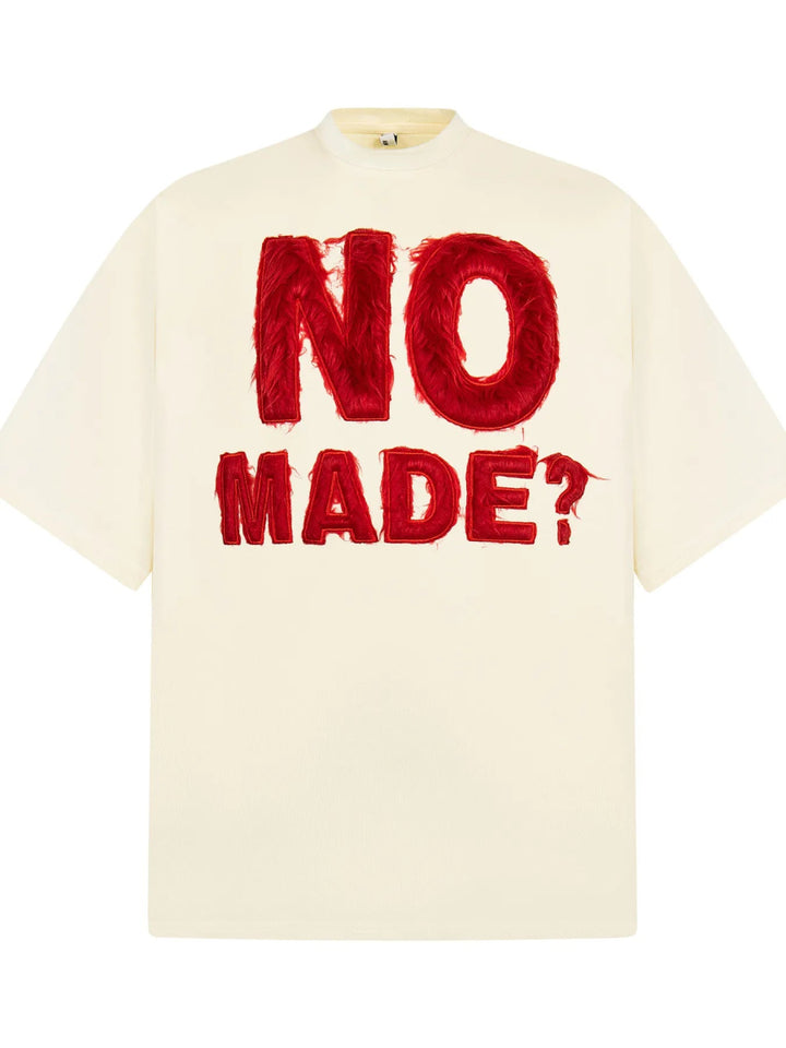 Men's NO MADE? Oversized Short Sleeve T-Shirt - Apricot - M - d6caf8b9cdf64a86bec21e032f51f166 - Max - Origin - Tatoo Tee