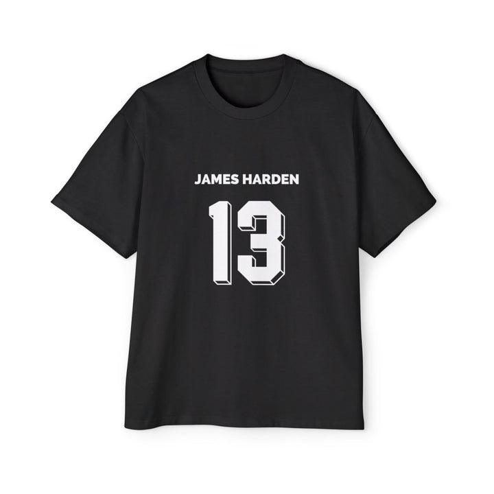 Men's Oversized Basketball Tee - James Harden 13 | Sports Fan Shirt, Cool Summer Apparel - S - Navy - Men's Oversized Basketball Tee - James Harden 13 | Sports Fan Shirt, Cool Summer Apparel - Tatoo Tee