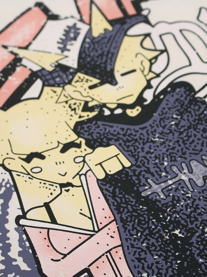 Men's Oversized Graphic Streetwear T-Shirt - Black - M - 9b15ad250d4e4b79b29bdb06733876d6 - Max - Origin - Tatoo Tee