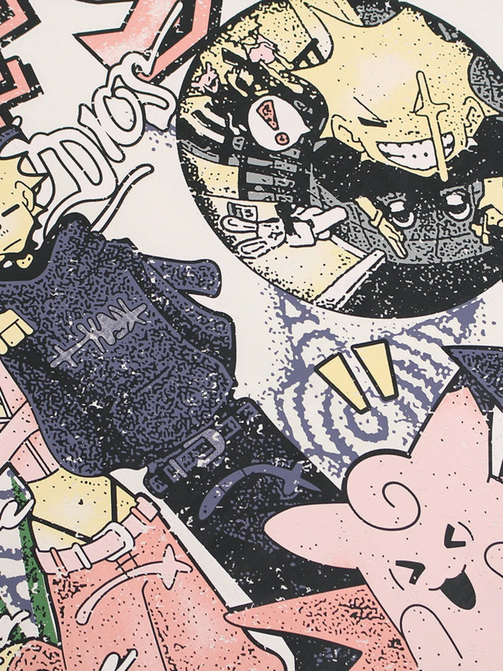 Men's Oversized Graphic Streetwear T-Shirt - Black - M - 98d4b1c3395d417b823d7b1f66e53462 - Max - Origin - Tatoo Tee