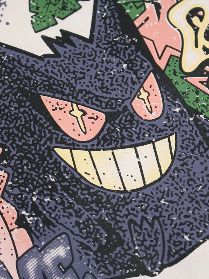 Men's Oversized Graphic Streetwear T-Shirt - Black - M - 434b95b314d14c94858a62b66f772e9b - Max - Origin - Tatoo Tee