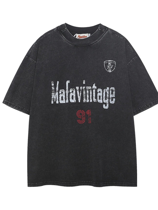Men's Oversized Letter Graphic T-Shirt - Black - M - a6e9c3cb04ef4de495a39f3aa843d3cd - Max - Origin - Tatoo Tee