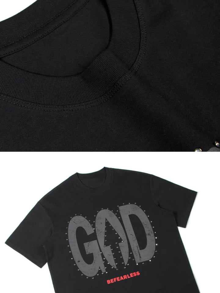 Men's Oversized Letter Graphic T-Shirt - White - S - 86823e62 - f417 - 453a - 8b08 - 3fe7fc75a6be - Max - Origin - Tatoo Tee