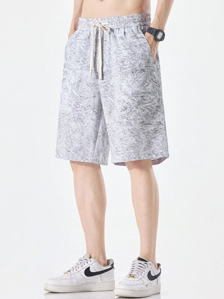 Men's Plus Size Drawstring Loose Fit Shorts - Olive Green - M - 53a4f230 - 7f43 - 4326 - 98de - a9ed4e2810c0 - Max - Origin - Tatoo Tee