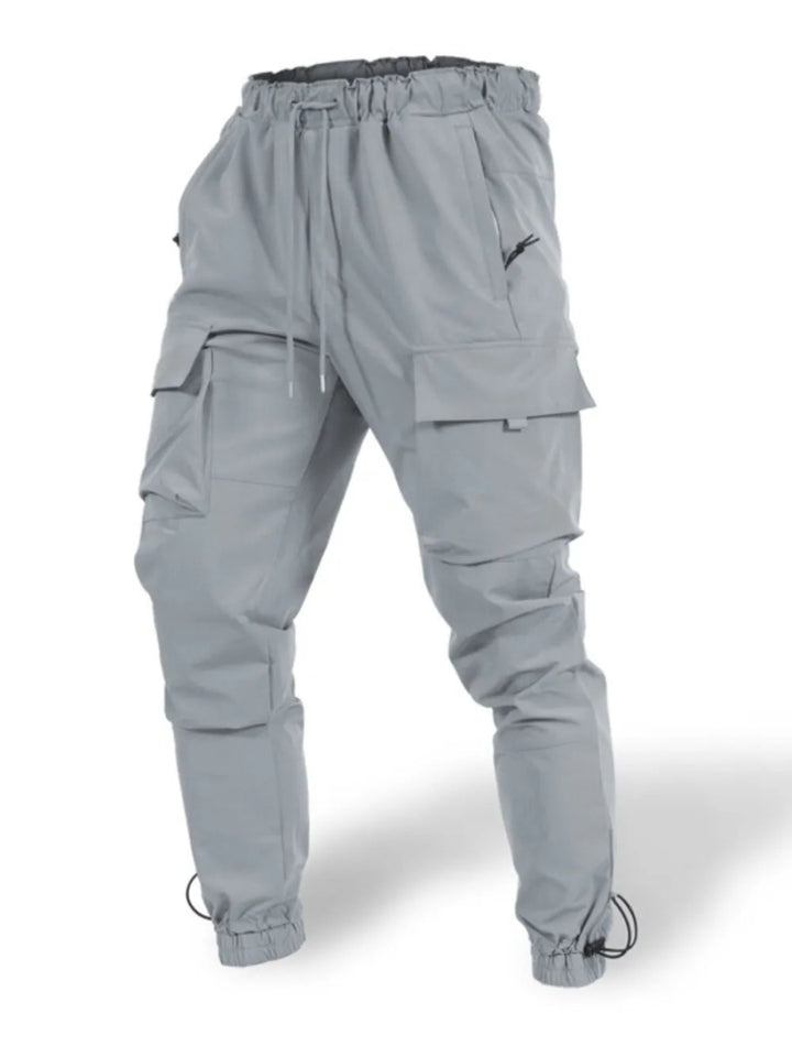 Men's Plus Size Drawstring Pants with Cargo Pockets - Gray - M - 064b52c1 - bdc3 - 4254 - af11 - 68965686c60e - Max - Tatoo Tee