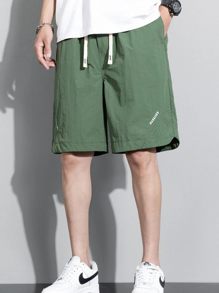 Men's Plus Size Drawstring Shorts with Pockets - Green - M - 12608be8 - 6211 - 4cb0 - bc08 - 16e046338e5c - Max - Origin - Tatoo Tee